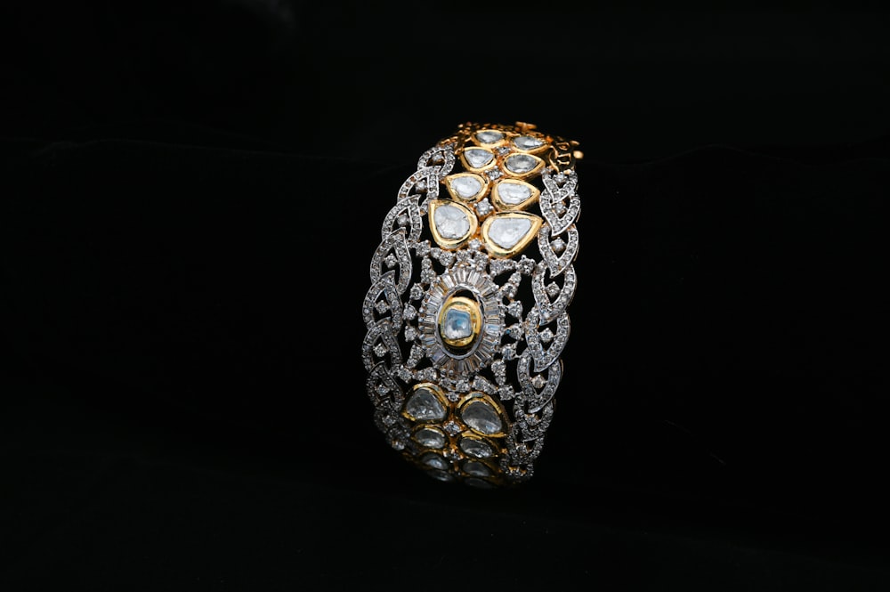 Pulsera tennis en oro 18K con circonias